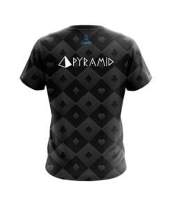 Alternative view of Pyramid Players Risk Black CoolWick Bowling Jersey