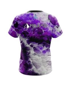 Alternative view of Pyramid Purple Marble Onyx CoolWick Bowling Jersey