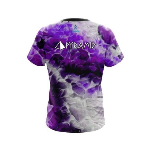 Pyramid Purple Marble Onyx CoolWick Bowling Jersey - Image 2