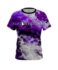 Pyramid Purple Marble Onyx CoolWick Bowling Jersey