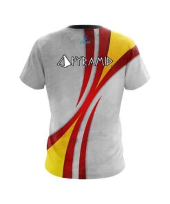 Alternative view of Pyramid Spike Red CoolWick Bowling Jersey