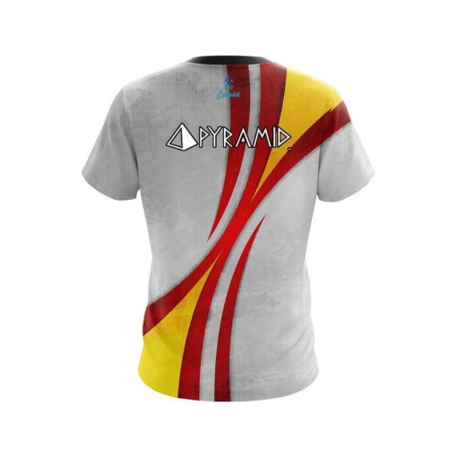 Pyramid Spike Red CoolWick Bowling Jersey - Image 2