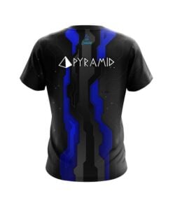 Alternative view of Pyramid Sport Technology Blue CoolWick Bowling Jersey