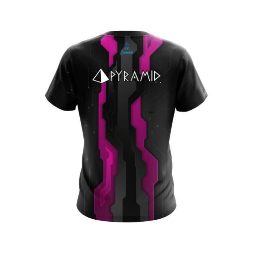 Pyramid Sport Technology Pink CoolWick Bowling Jersey - Image 2