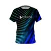 Pyramid Electronic Wave Aqua CoolWick Bowling Jersey