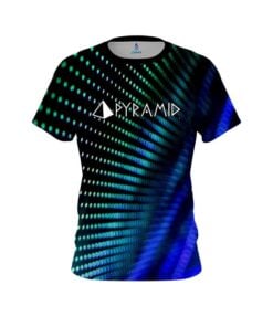 Pyramid Electronic Wave Aqua CoolWick Bowling Jersey