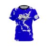 Radical Blue Shock CoolWick Bowling Jersey