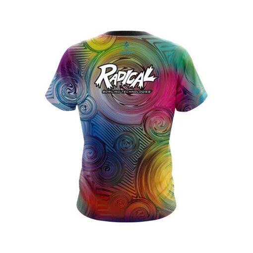 Radical Blurry Vortex CoolWick Bowling Jersey - Image 2