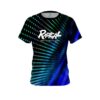 Radical Electronic Wave Aqua CoolWick Bowling Jersey