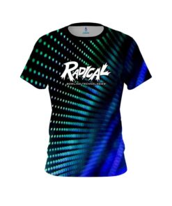 Radical Electronic Wave Aqua CoolWick Bowling Jersey