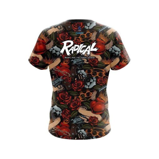 Radical Love Kills CoolWick Bowling Jersey - Image 2