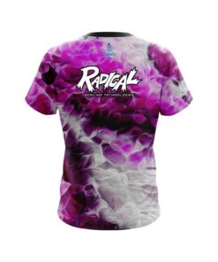 Alternative view of Radical Pink Marble Onyx CoolWick Bowling Jersey