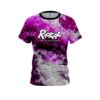 Radical Pink Marble Onyx CoolWick Bowling Jersey