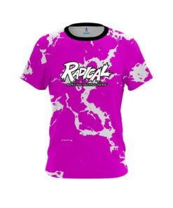 Radical Pink Shock CoolWick Bowling Jersey