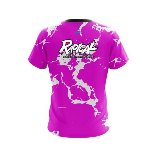 Radical Pink Shock CoolWick Bowling Jersey - Image 2