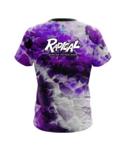Alternative view of Radical Purple Marble Onyx CoolWick Bowling Jersey