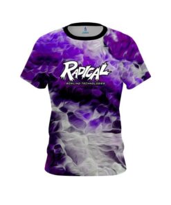 Radical Purple Marble Onyx CoolWick Bowling Jersey