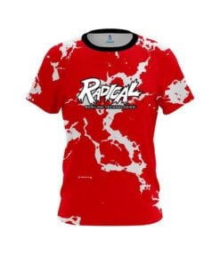 Radical Red Shock CoolWick Bowling Jersey