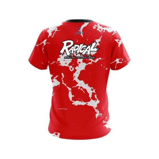 Radical Red Shock CoolWick Bowling Jersey - Image 2