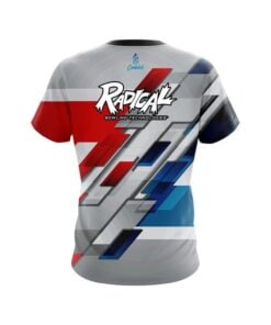Alternative view of Radical Silver Swift CoolWick Bowling Jersey