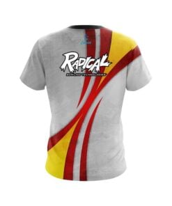Alternative view of Radical Spike Red CoolWick Bowling Jersey