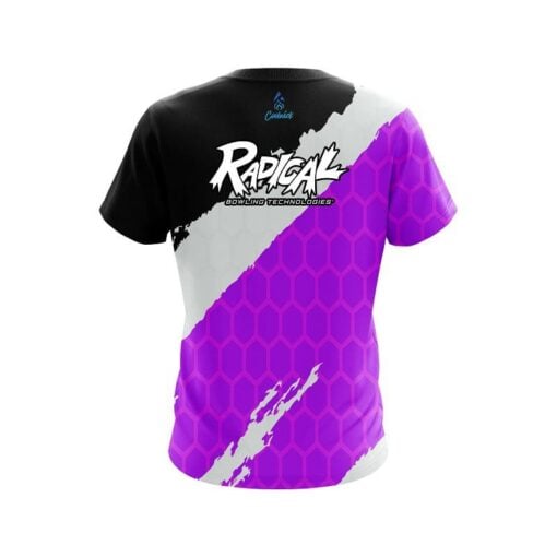 Radical Split Power Purple CoolWick Bowling Jersey - Image 2
