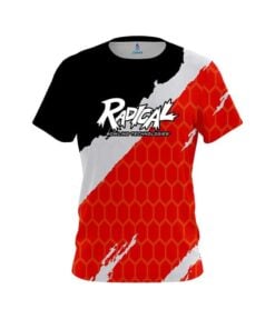 Radical Split Power Red CoolWick Bowling Jersey