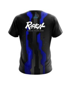 Alternative view of Radical Sport Technology Blue CoolWick Bowling Jersey