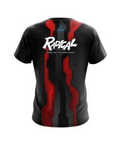 Alternative view of Radical Sport Technology Red CoolWick Bowling Jersey
