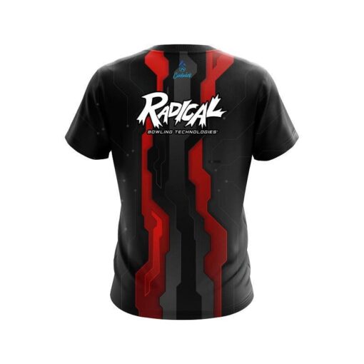 Radical Sport Technology Red CoolWick Bowling Jersey - Image 2