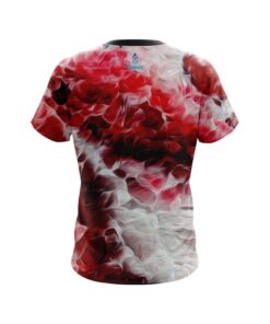 Alternative view of Plain Red Marble Onyx CoolWick Bowling Jersey