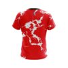 Plain Red Shock CoolWick Bowling Jersey - Image 2