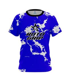Roto Grip Blue Shock CoolWick Bowling Jersey