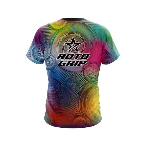 Roto Grip Blurry Vortex CoolWick Bowling Jersey - Image 2