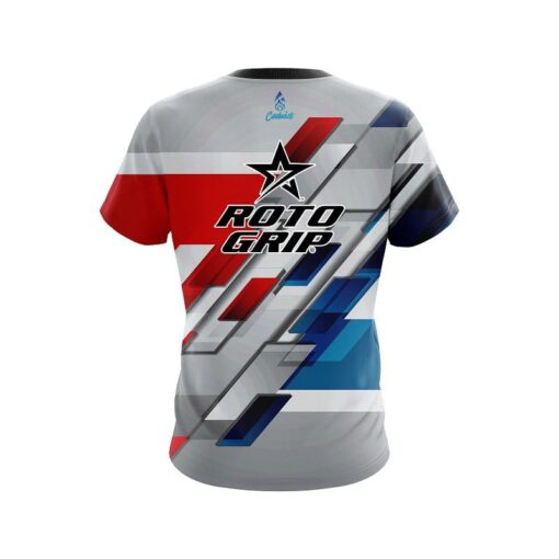 Roto Grip Silver Swift CoolWick Bowling Jersey - Image 2