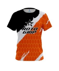 Roto Grip Split Power Orange CoolWick Bowling Jersey