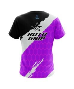 Alternative view of Roto Grip Split Power Purple CoolWick Bowling Jersey