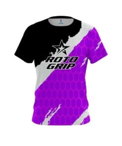 Roto Grip Split Power Purple CoolWick Bowling Jersey