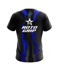 Alternative view of Roto Grip Sport Technology Blue CoolWick Bowling Jersey