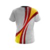 Plain Spike Red CoolWick Bowling Jersey - Image 2