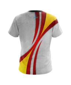 Alternative view of Plain Spike Red CoolWick Bowling Jersey