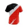 Plain Split Power Red CoolWick Bowling Jersey - Image 2