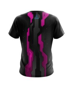 Alternative view of Plain Sport Technology Pink CoolWick Bowling Jersey