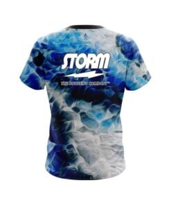 Alternative view of Storm Blue Marble Onyx CoolWick Bowling Jersey