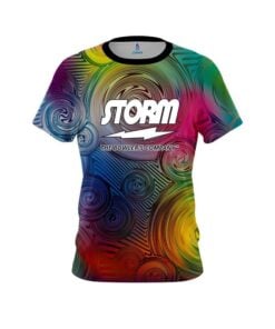 Storm Blurry Vortex CoolWick Bowling Jersey