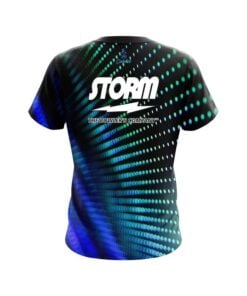 Alternative view of Storm Electronic Wave Aqua CoolWick Bowling Jersey