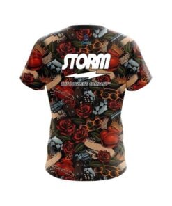 Alternative view of Storm Love Kills  CoolWick Bowling Jersey