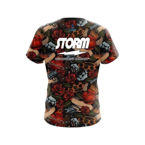 Storm Love Kills  CoolWick Bowling Jersey - Image 2