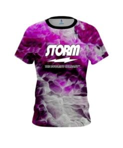 Storm Pink Marble Onyx CoolWick Bowling Jersey