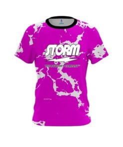 Storm Pink Shock CoolWick Bowling Jersey